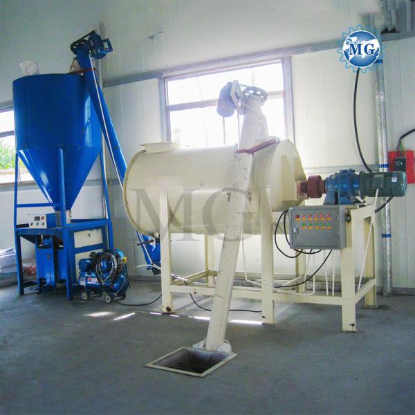 10-15 Minutes / Batch Dry Mortar Mixing Plant Wall Putty Gypsum Powder Plaster Skim Coat Cement Mixer Tile Adhesive Grout Glue Making Machine