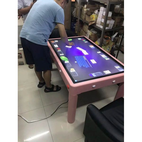 Smart Interactive Touch Screen Table Capacitive Multimedia AIO Touch Screen Coffee Table