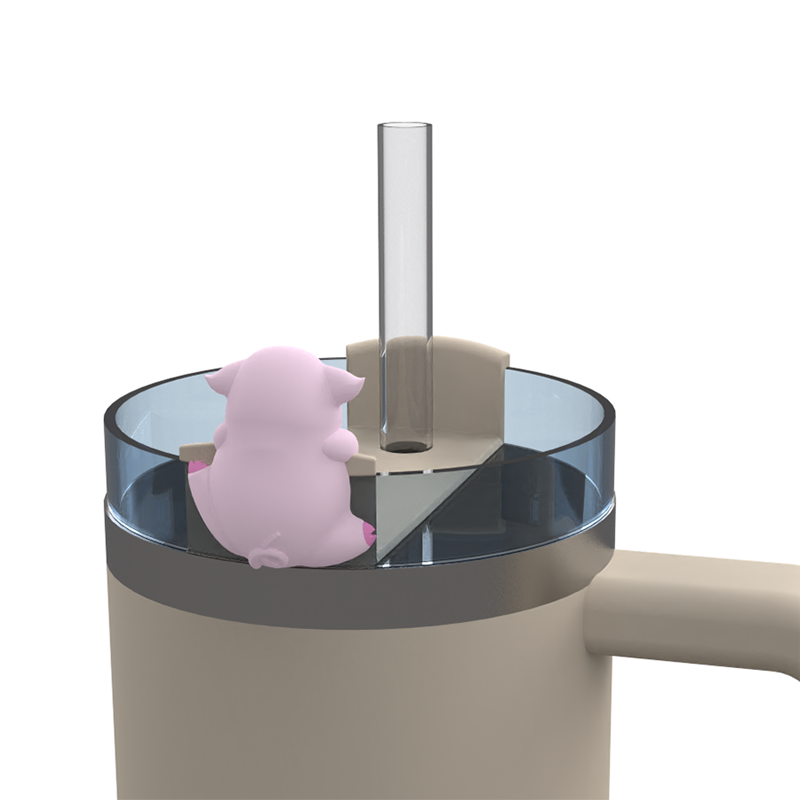 Accessoires de bar Cute dessin animé panda lapin lapin cochon design BPA gratuit de qualité alimentaire Silicone Aceesoreis pour les fûts de bouteille