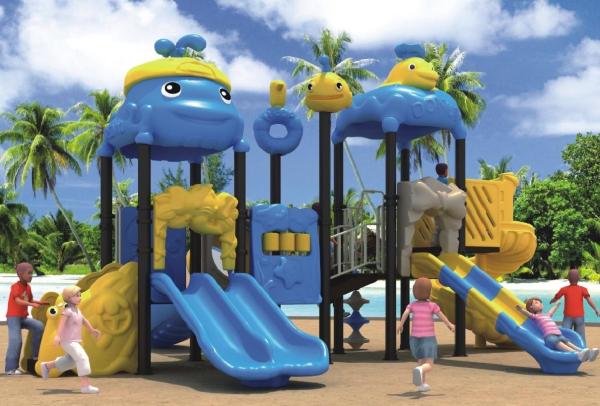 popular middle size outdoor slide play climbing equipment for children