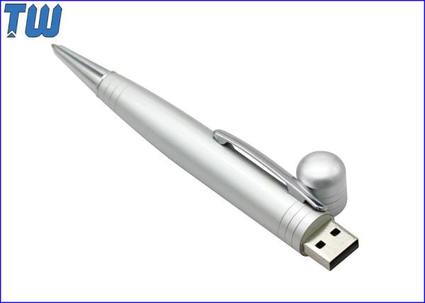 USB Head Writing Ballpoint Pen 2GB USB Thumb Drives Storage Device