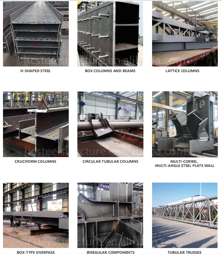 Prefabricated Buildings Workshop Steel Structure Warehouse ISO9001 CE Certificate