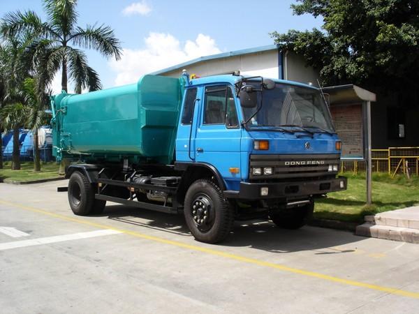 8CBM Euro3 Dongfeng EQ5140Z Removable Garbage Truck,Euro3 Dongfeng Truck,Dongfeng Garbage