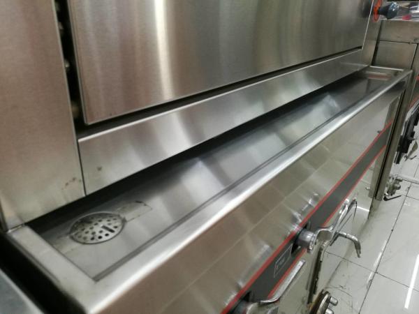 Navio bonde comercial de 3 portas completamente/navio de aço inoxidável 900 * 820 * 1850mm do gás