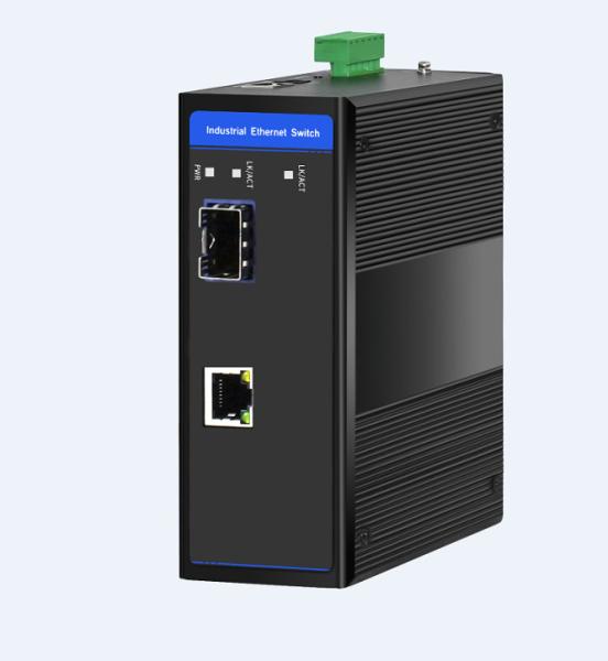 Network Manageable Media Converter 1x10/100/1 OOO Base-TX (RJ45) + 1x100/1000 Base-FX SFP