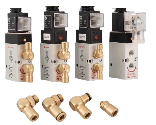 2625484 norgren válvula de solenoide 24vdc para máquina de impressão de Heidelberg 61.184.1051 98.184.1051