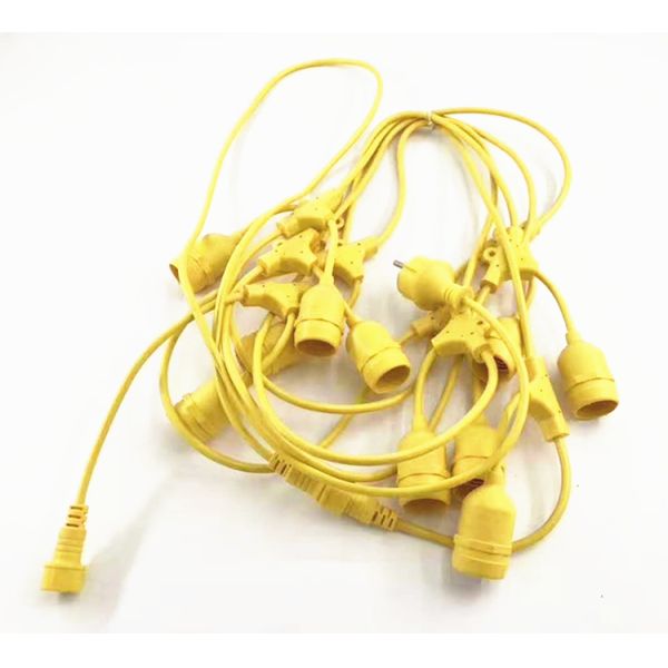 Holiday outdoor lighting colorful pendant Lamp Light Chain 0.5m-10m copper Loft Lights cable/cord