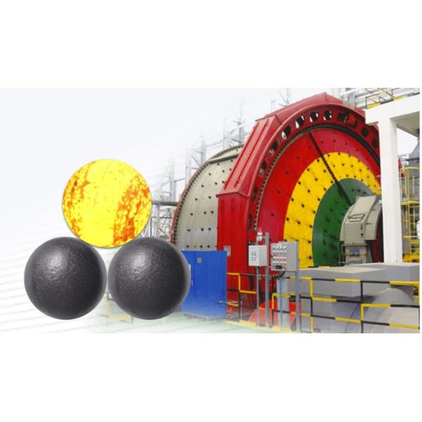 Large Diameter Forged Steel Balls For SAG Mills Low Breakage Rate