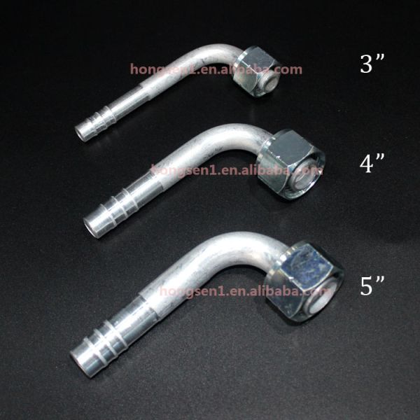 POKKA R134 Auto Part Joint Ac Hose Aluminum Joint 3/8 1/2 5/8 Aluminum Joint