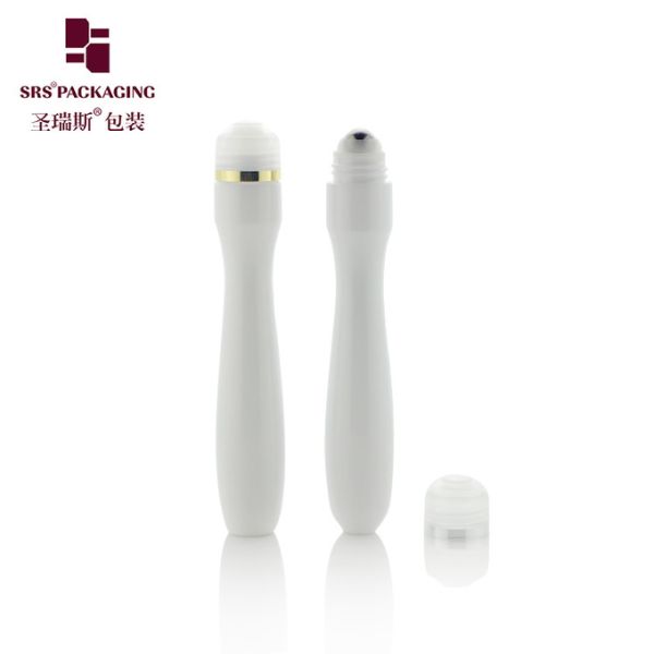 SRS8449-15ML PETG Plastic Gemstone Roller Bottle for Eye Serum Packaging