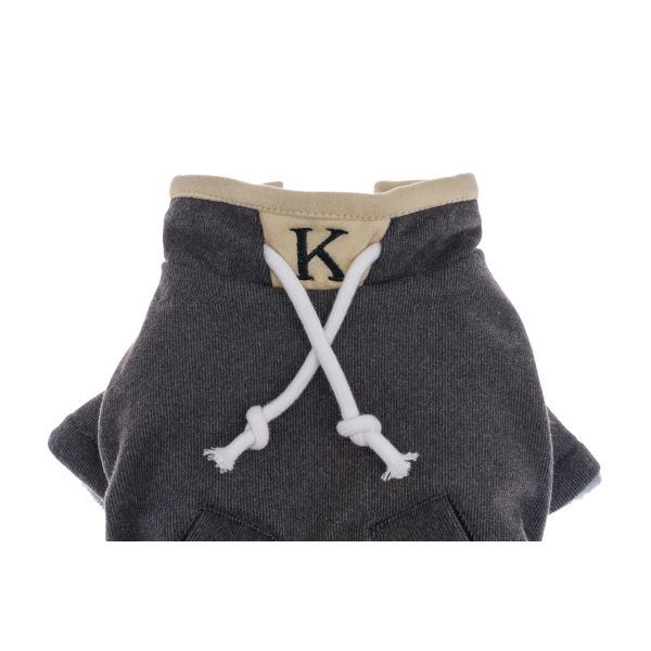 Comfortable Dog Jumper Coat Warm 2 Layers Fleece Lined Classic Knitted Winter Clothes