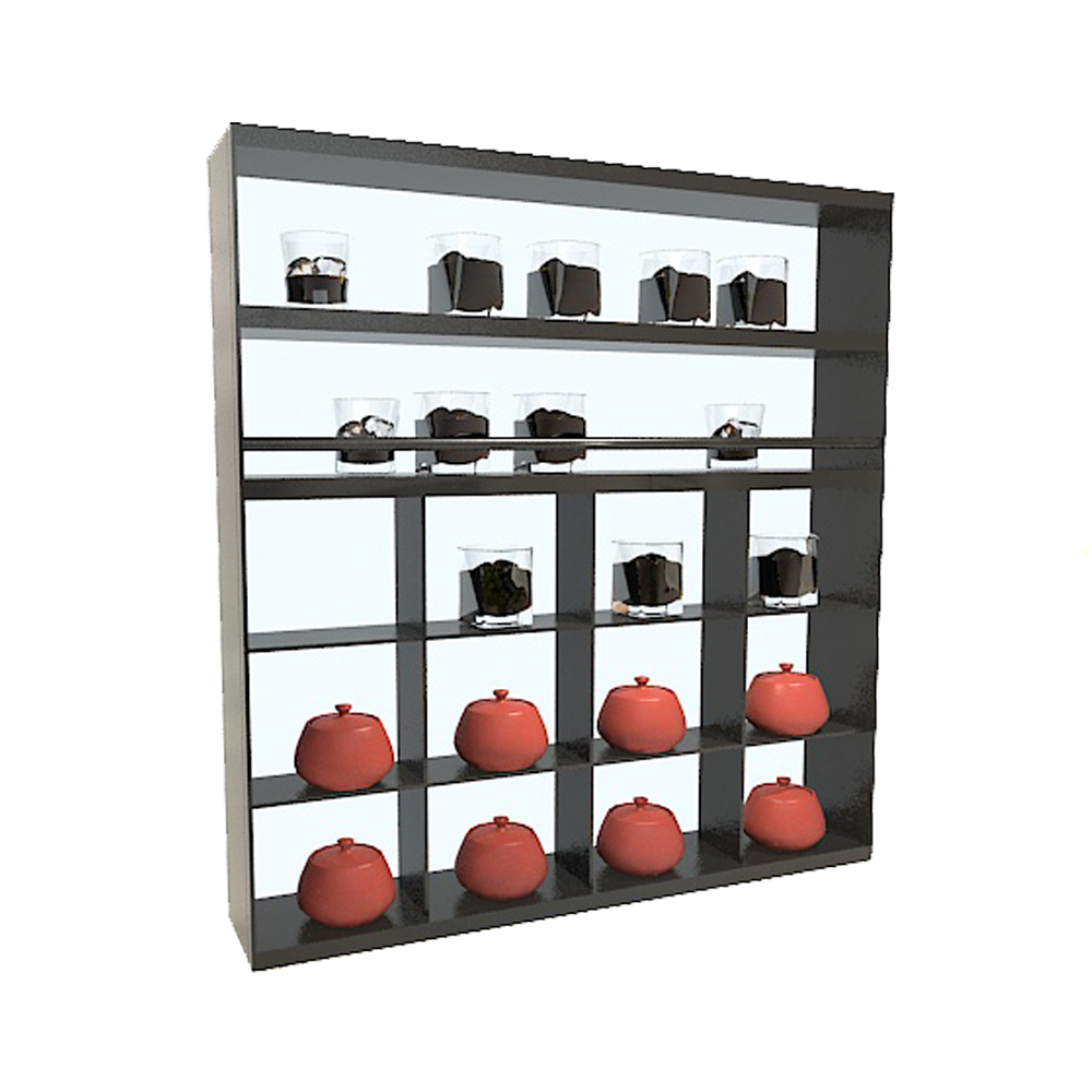 Beleuchtet Beleuchtung Display Regal Schrank Anzeige Regal Anzeige Schrank Display Racks Shelves with Adjustable LED