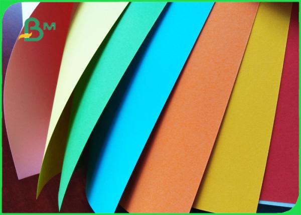 80gsm Virgin Colour Bristol Paper Color Offest Paper 550 x 645mm for Hand art