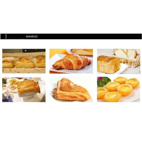 Реверзибельная машина 2430кс875кс650мм делать хлеба круассана Шетер теста Кунтертоп оборудования пищевой промышленности