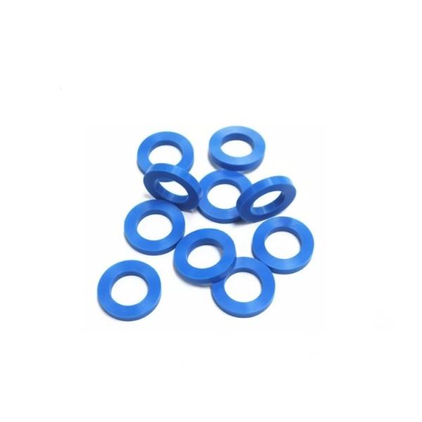 Produto de vedação de jato de borracha redonda de silicone FKM personalizado não padrão NBR EPDM com desenho