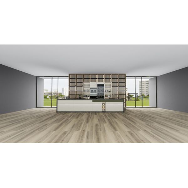 зерно GKBM DG-W50011B древесины Burlywood рощи клена выскальзывания пластикового составного пятна камня 1220mm SPC устойчивое анти-