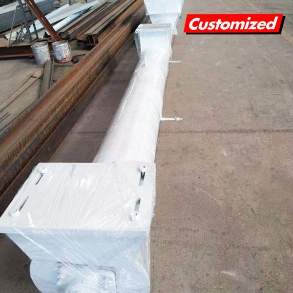 OEM Stainless Steel Heat Resistant Customized Screw Auger Conveyor for Grain Transport