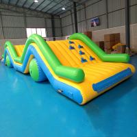 Bounica que flota el tobogán acuático inflable con el certificado del TUV