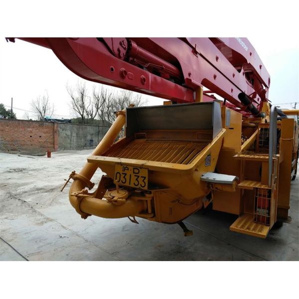 Año de alta eficiencia 2019 Usado Putzmeister camión de bombeo de hormigón con y estado