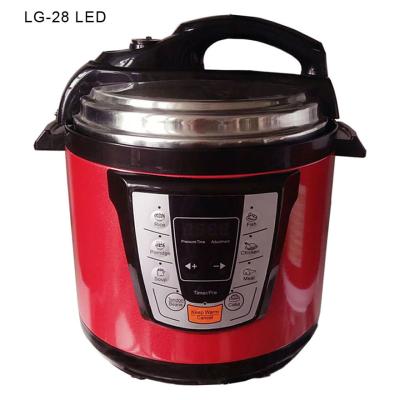 LG-28 5L 6L Electric Pressure Cooker Intelligent Built In Smart Programs LCD Display