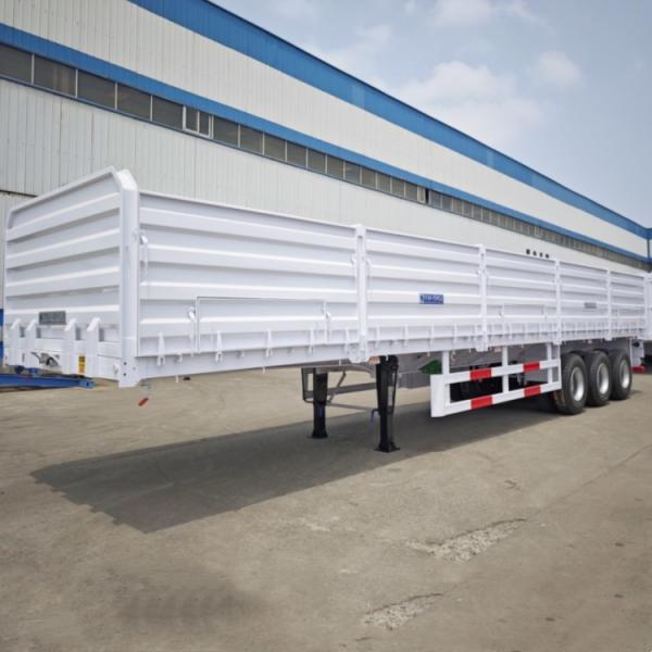 TITAN Tri Axle 60 Tons Drop Side Trailer for Sale | Sideboard Trailer with Drop Sides