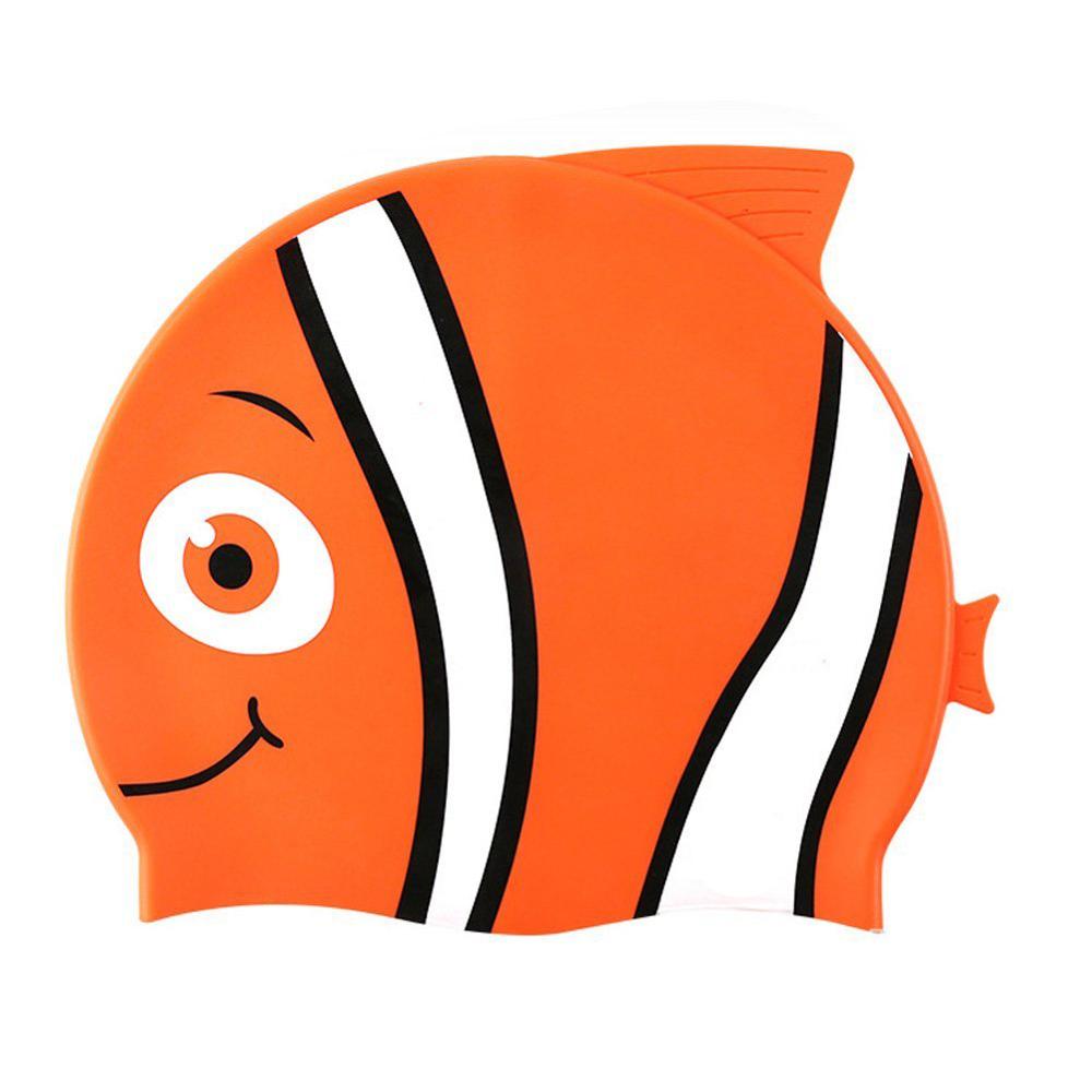 Крышки заплыва ровного мультфильма детей касания водоустойчивые для волос длинных волос коротких
