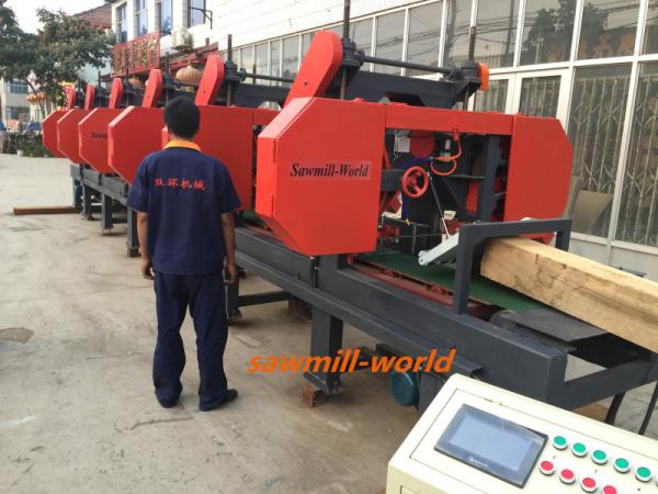 Horizontal Band Resaw Industrial Sawmill Equipment With Multiple Heads