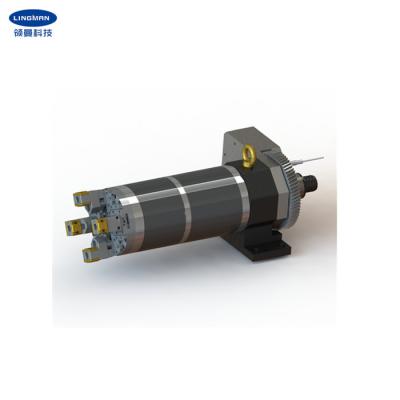 Laser da máquina de corte da tubulação que corta Chuck Pneumatic Feeding 4 maxilas