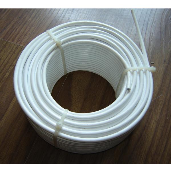 Câble métallique en acier revêtu de nylon blanc 7x19 3.18mm-4.76mm Norme DIN