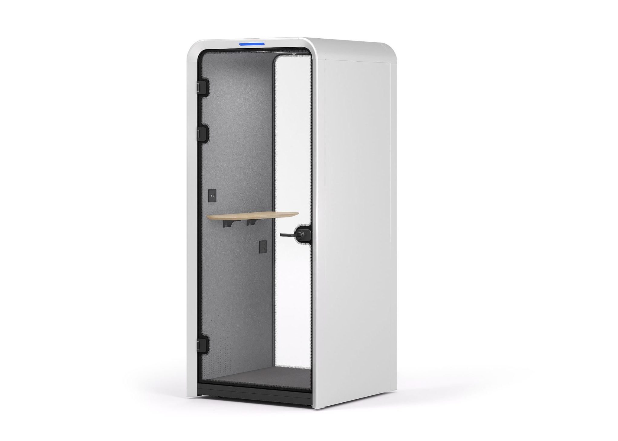 N Space 2 Office Pod Private Phone Cabin with Flexible Workspace Noise Reduction and Modern Design