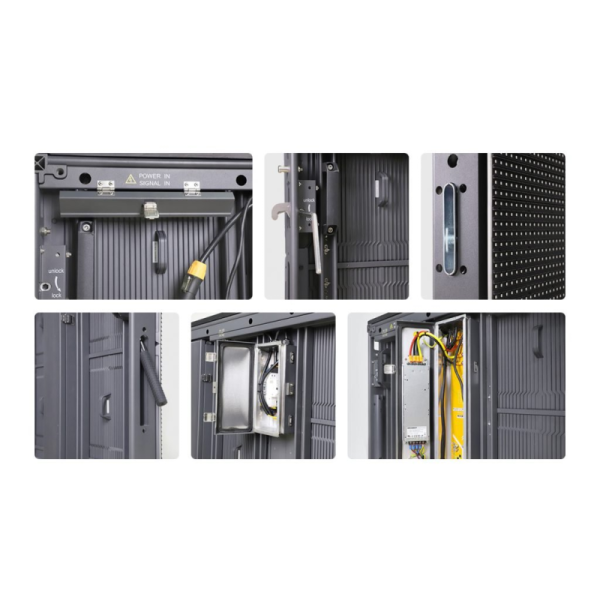 P4.44 P5.7 Stadium LED Display IP65 Perimeter Advertising Screen ABXING SA 960 FIFA Certified