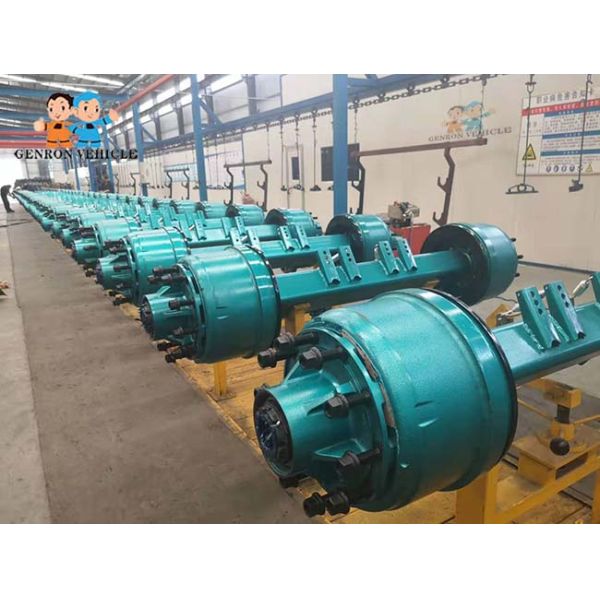 Цапфы трейлера обязанности света 10.5t американца 357kg 1840mm собрания