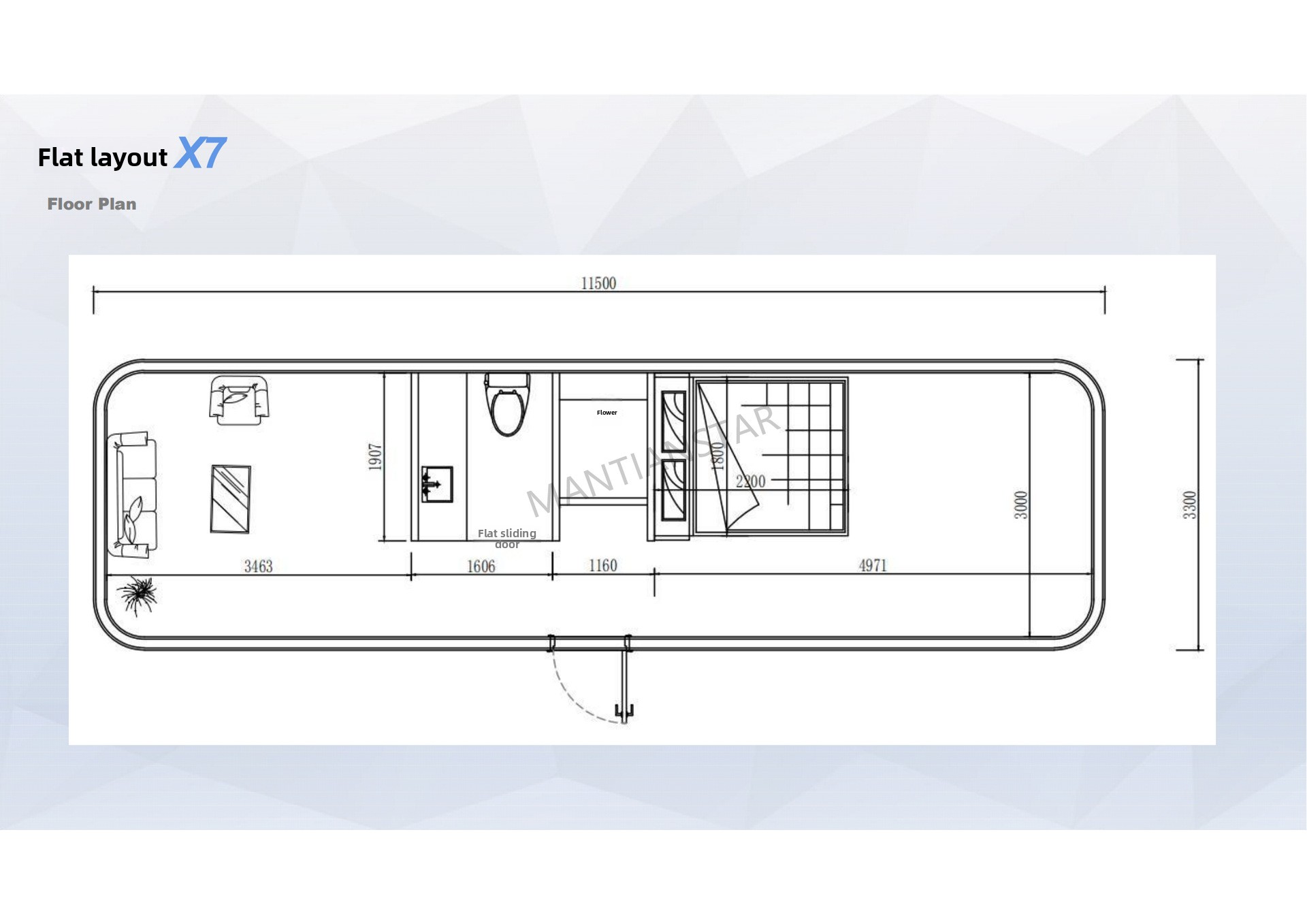 SAIJIA Prefab Modern Square Luxury Space Cabin Waterproof Steel Green House for Villa and Space Capsule Hotel Application