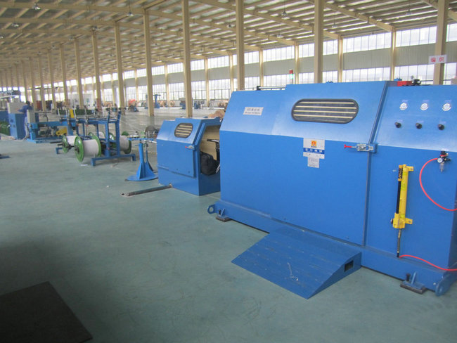 Fuchuan Copper Wire Frame Single Twist Machine Cable Laying 500Rpm Max Speed
