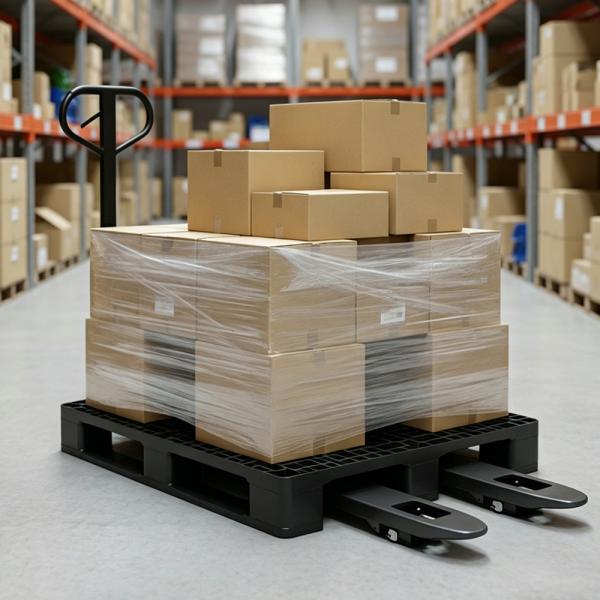 Heavy Duty Manual Walkie Stacker Pallet Truck Lifter Indestructible Mechanical Hand Jack