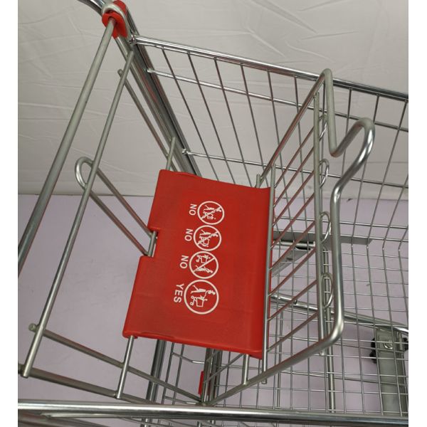 Корзины гальванизированные металлом супермаркета стальные корзины американы 60L