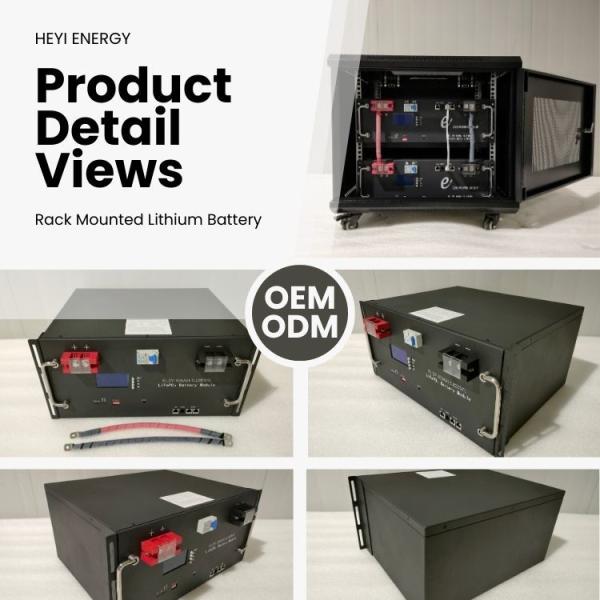 Ess Solutions 192v Industrial Battery Storage Systems Rack Mounted Lithium Battery