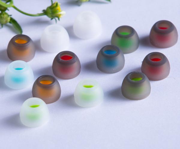 Soft Customed Bowl Shape Silicone Earphone Cover For Computer Accessory