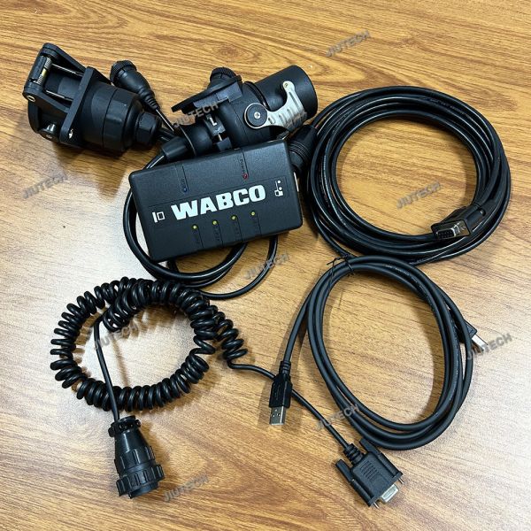 Truck Scanner For WABCO DIAGNOSTIC KIT (WDI) WABCO Trailer WABCO Heavy Duty Diagnostic Scanner Tool+CF19 Laptop