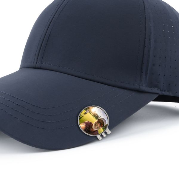 Sublimation Blank Golf Hat Clip Magnetic Ball Marker Personalized Golf Gifts