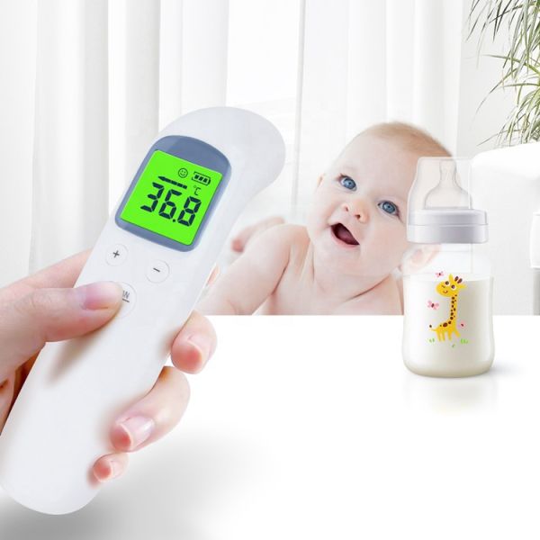 Electronic Non Contact Medical Infrared Forehead Thermometers Fast Acting