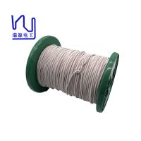 cobre coberto de seda de nylon do cabo 0.08mm*960 de 1uew /2uew Ustch Litz