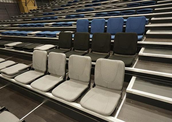 Poupança retrátil estofada melodia do espaço do assento do estádio para Gyms internos