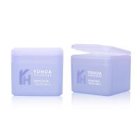 300 gramas Flip Top Plastic Cream Jar pp vidro plástico vazio cosmético com tampa
