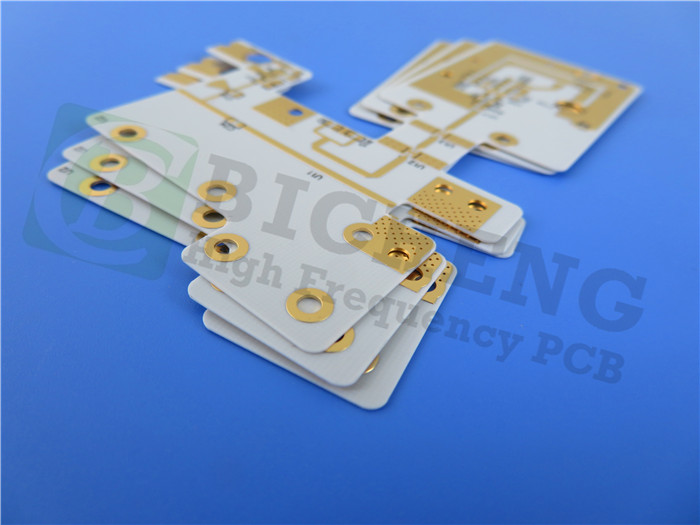 RO4830 High Frequency PCB Built on 9.4mil 0.239mm Substrates with Double Sided Copper and Immersion Gold