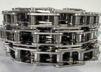 As relações de aço inoxidável da corrente transportadora, roda dentada veem a corrente do rolo da precisão