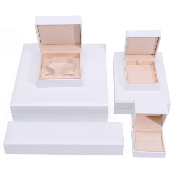 Cardboard square jewellery box White Paper jewelry Box for Bracelet Necklace Ring Packaging