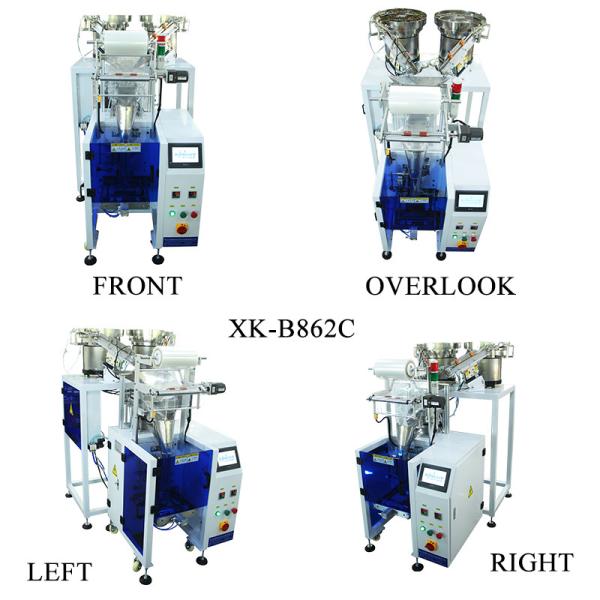 Furniture Fitting Packing Automatic Counter Weighing Checker Sleeve Ware Bolt Fastener Screws Wrapping Machine