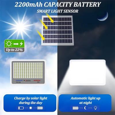 300w High Powered Solar Security Lights IP67 Solar Panel Garden Lights Outdoor