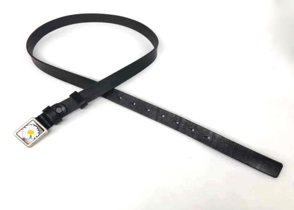Cow Hide Daissy 23mm Width Ladies Buckle Belt